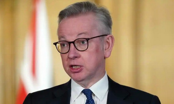 英國內閣辦公室部長戈夫。（圖源：互聯網）