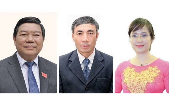 左圖起依次為阮國英、阮玉賢及鄭氏順。（圖源：警方提供）