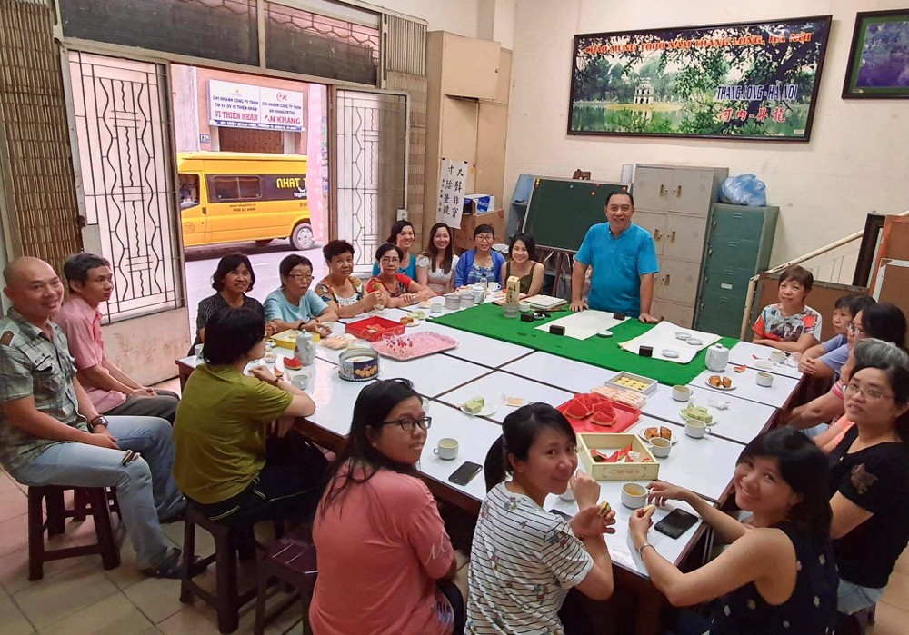 林漢城書法班歡慶中秋節 ảnh 1