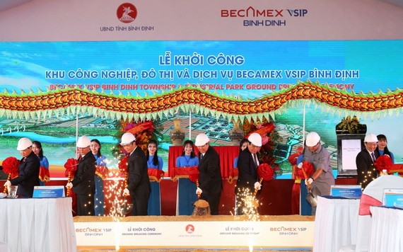 平定省工業都市與服務區動工儀式。（圖源：VGP）