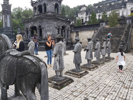 目前峴港市的各旅遊景點、旅遊服務已恢復正常活動。（圖源：互聯網）