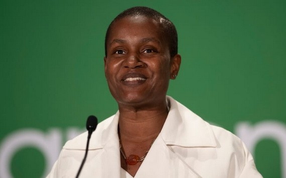 聯邦綠黨新黨領安娜米‧保羅。（圖源：加通社）