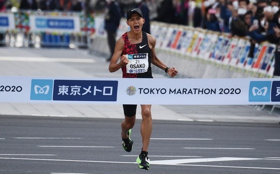 2021年東京馬拉松宣傳圖。（圖源：互聯網）