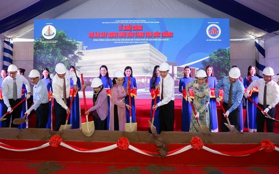 孫德勝博物館重建項目動工儀式。（圖源：草黎）