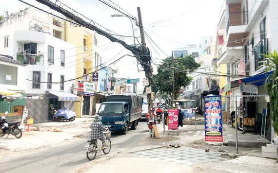裴廷粹街民眾已清拆住房，等待向施工單位移交場地。