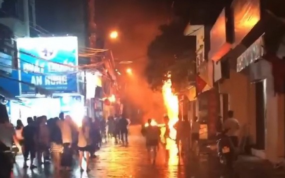 火警現場。（圖源：CTV）