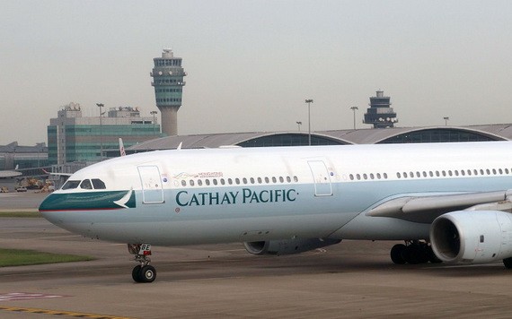 圖為國泰航空集團的一架客機。（圖源：互聯網）