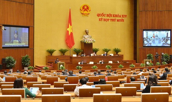 會議現場。（圖源：Quochoi.vn）