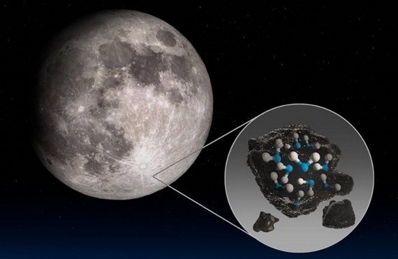 首次探測有水分存在。（圖源：NASA）