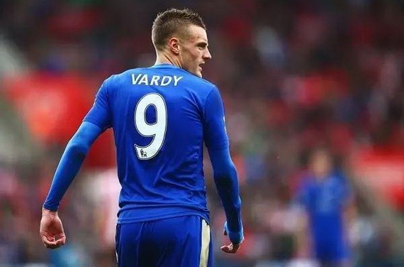 傑米‧瓦爾迪球員。（圖源：互聯網）