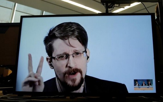 前美國中央情報局職員斯諾登。（圖源：互聯網）