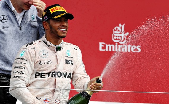 英國車手漢密爾頓。（圖源：互聯網）