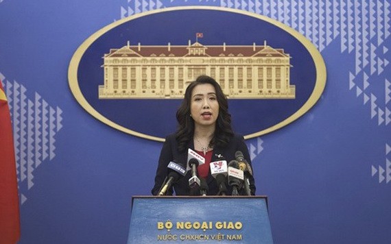 外交部發言人黎氏秋姮。（圖源：外交部）
