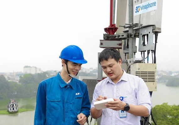 Vinaphone 將設立各體驗區讓客戶免費使用 5G。（圖源：成論）