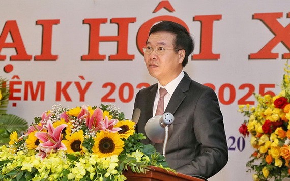 中央宣教部長武文賞在大會上致詞。（圖源：光榮）