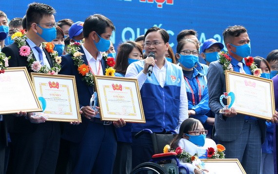 2020年國家志願者頒獎儀式。（圖源：寶英）