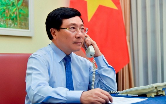 政府副總理、外交部長范平明。（圖源：孟雄）