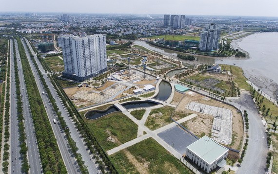 圖為第二郡守添新都市區主幹道。（圖源：Zing）