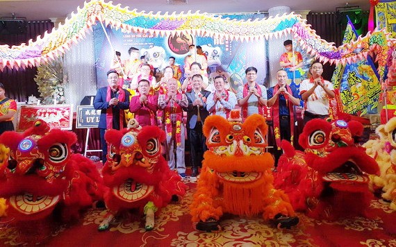 威龍體育會龍獅團點睛開光慶典