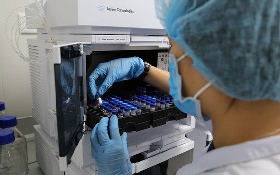 由Nanogen公司生產的Nanocovax疫苗。