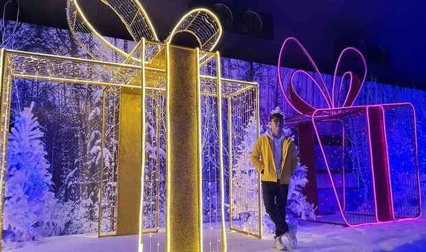 到西貢盡情玩「雪」其樂融融 ảnh 1