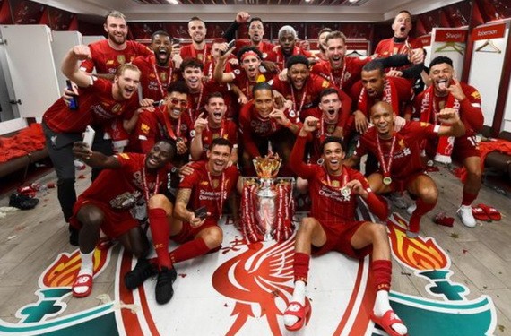 英超冠軍利物浦。（圖源：互聯網）