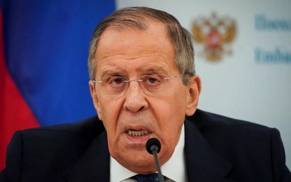 俄羅斯外長拉夫羅夫。（圖源：路透社）