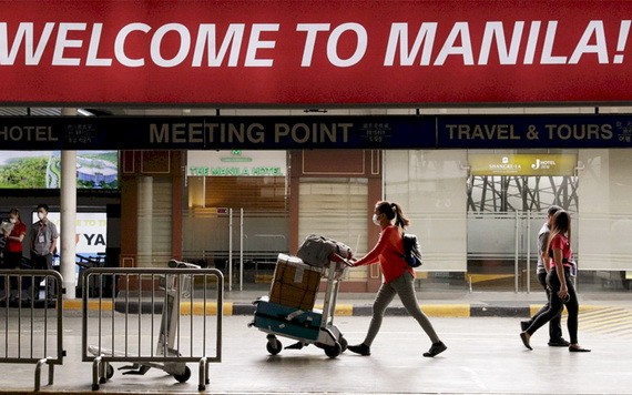 圖為菲律賓馬尼拉國際機場。（圖源：互聯網）