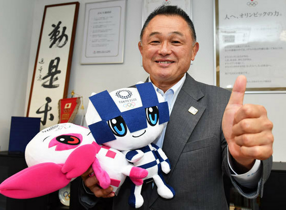 日本奧委會主席山下泰裕。(圖源:互聯網)