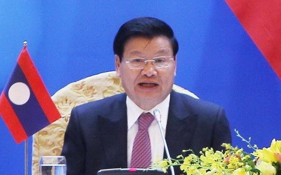 老撾政府總理通倫。（圖源：越通社）