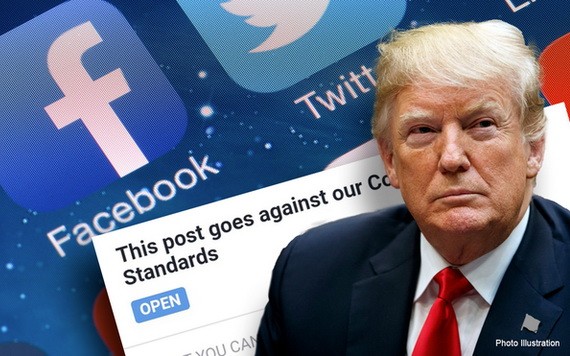 臉書已悄悄恢復了特朗普的臉書主頁以及Instagram賬戶。（圖源：互聯網）