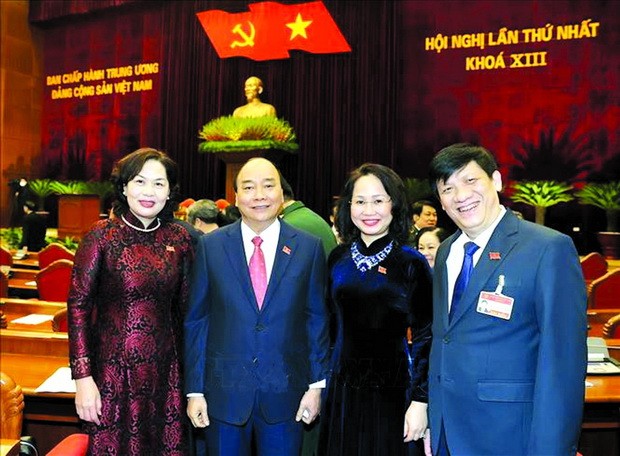 阮富仲同志蟬聯黨中央總書記 ảnh 1