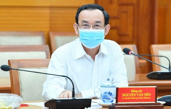 市委書記阮文年發表指導意見。（圖源：越勇）