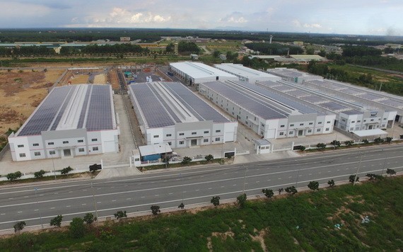 圖為同奈省安福工業區一瞥。