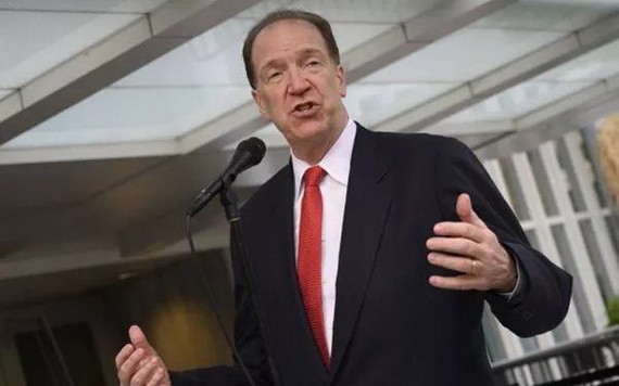 世界銀行行長大衛‧馬爾帕斯。（圖源：互聯網）