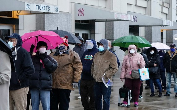 疫情下的美國。（圖源：AFP）
