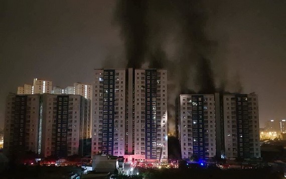 第八郡Carina Plaza 公寓2018年3月23日凌晨發生大火致13人死亡。（圖源：張仁）