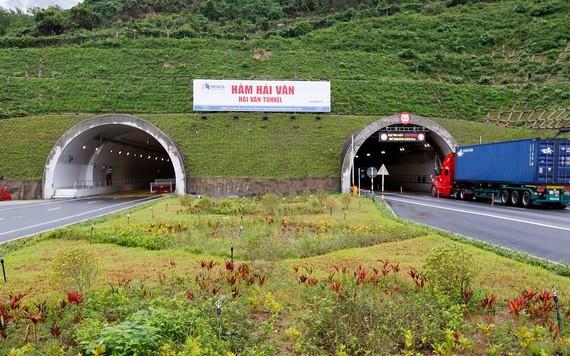 海雲二隧道一隅。（圖源：VNE）