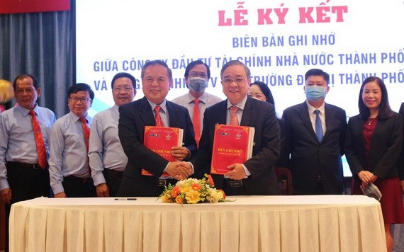 合作備忘錄簽署儀式。（圖源：阮榮）