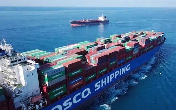 水路集裝箱商品運輸費及附加費最近大幅上漲。（示意圖源：互聯網）