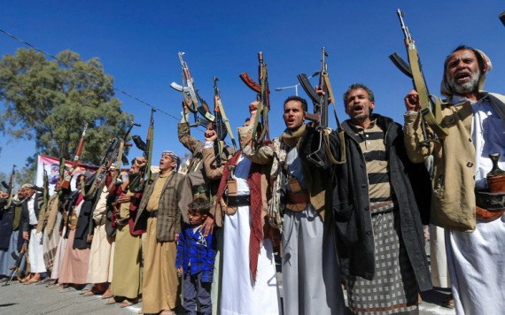 胡塞武裝人員。（圖源：Getty Images）