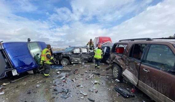 蒙大拿州公路巡警。（圖源：互聯網）