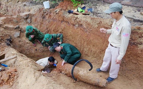 成功銷毀 227公斤重炸彈