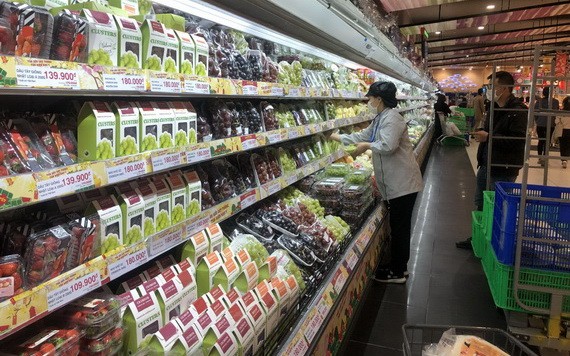 我國在新冠疫情期間各超市保持貨源充足。