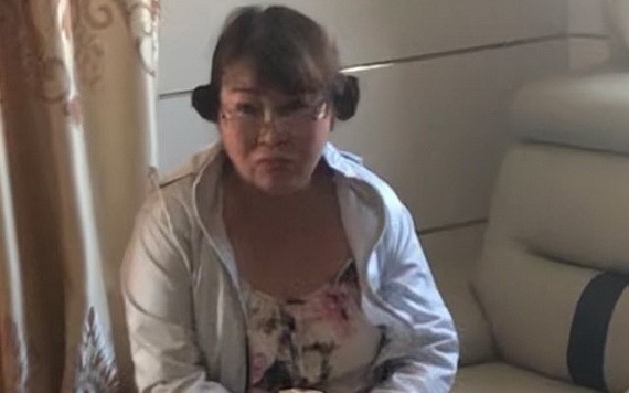 被抓獲的團夥頭目之一吳氏金剛。（圖源：VOV）