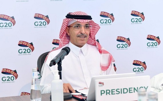 擔任G20輪值主席的沙烏地阿拉伯財政部長賈丹。（圖源：G20臉書）