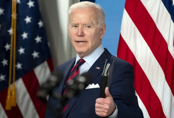 美國總統拜登。（圖源：彭博社）