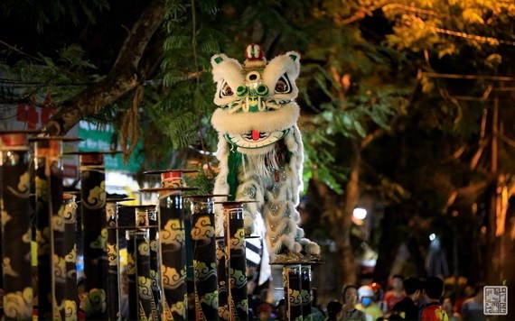 第五郡豪勇堂將參加梅花樁賽項。