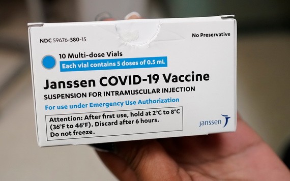 美國強生公司生產的新冠疫苗。（圖源：DPA）