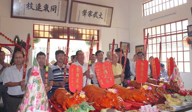 畢氏宗祠春祭敬老 ảnh 1